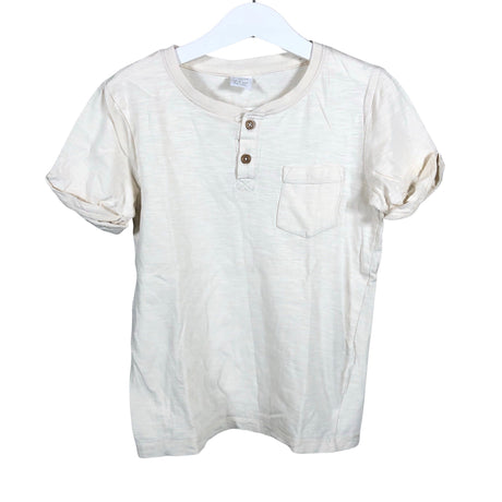 Unisex Lindex - T-paita, koko 110 - 116 - Beige ()