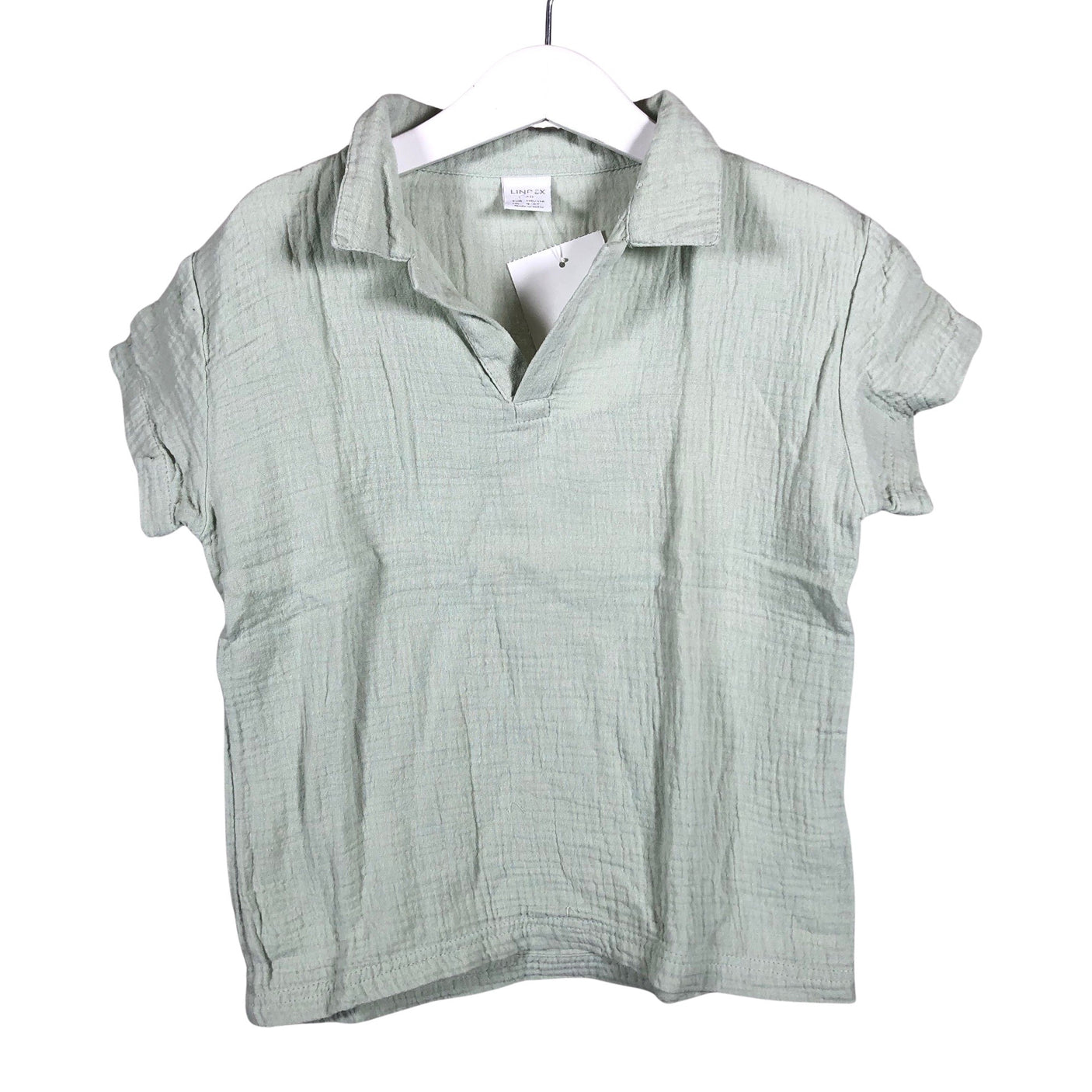 Unisex Lindex - T-paita, koko 110 - 116 - Vihreä (1)