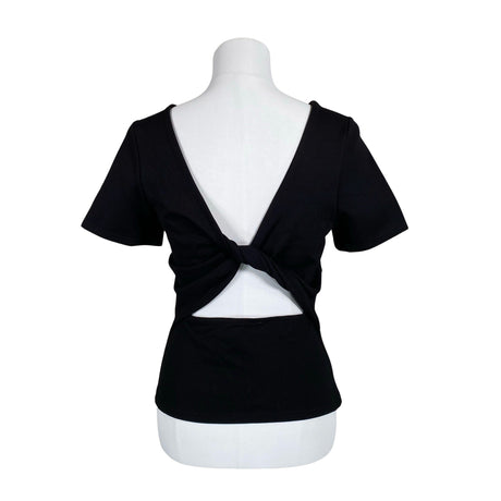 Naisten Selected - Lyhythihainen pusero, koko 38 - Musta (2)