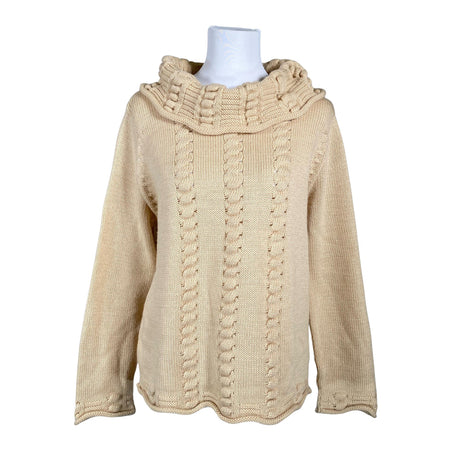 Naisten Carlo Colucci - Neulepaita, koko 44 - Beige ()