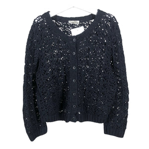 Tyttöjen POMPdeLUX - Neuletakki, koko 146 - 152 - Musta (1)