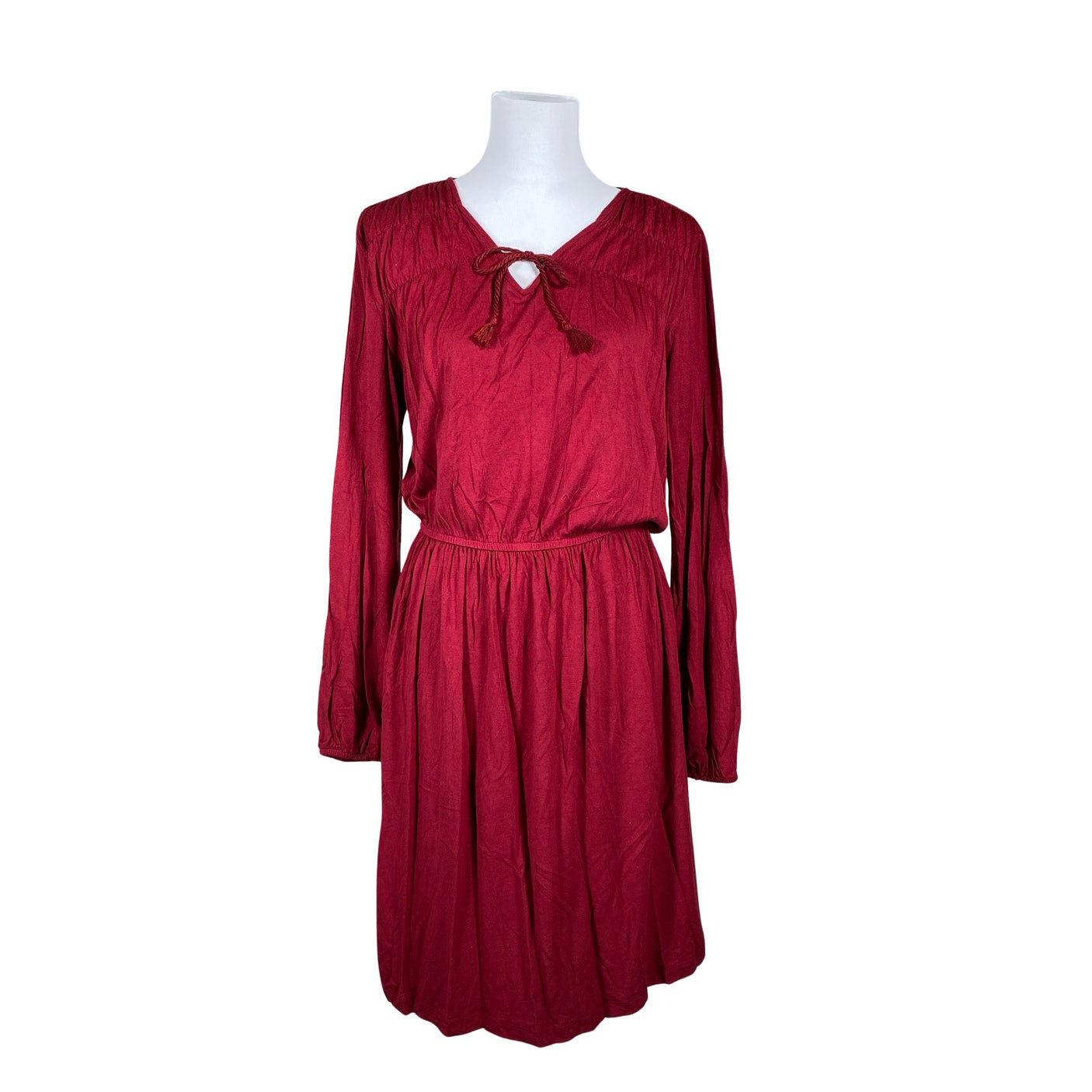 Naisten Esprit - Trikoomekko, koko 40 - Punainen (1)