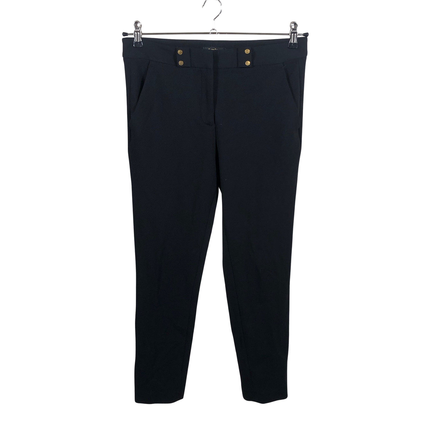 Naisten Massimo Dutti - Kangashousut, koko 38 - Musta (1)