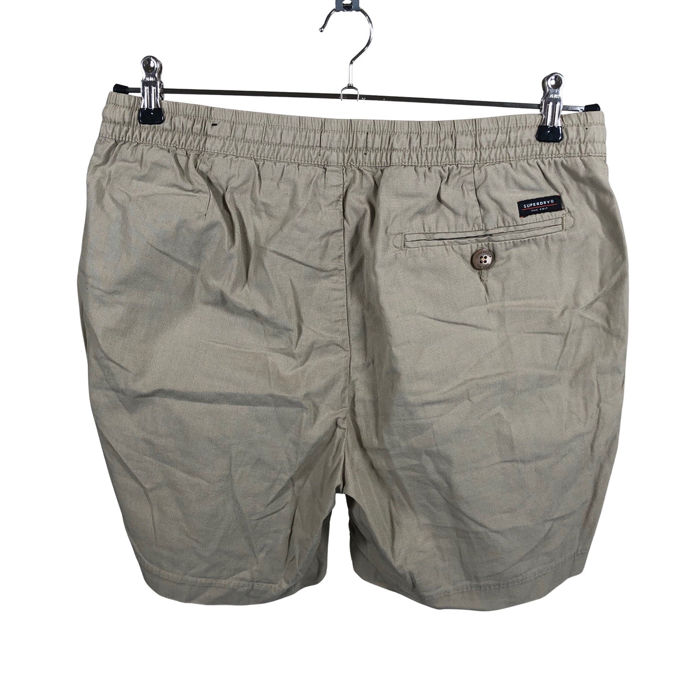 Miesten Superdry - Shortsit, koko M - Beige (2)