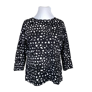 Naisten Marimekko - Trikoopaita, koko 44 - Musta (1)