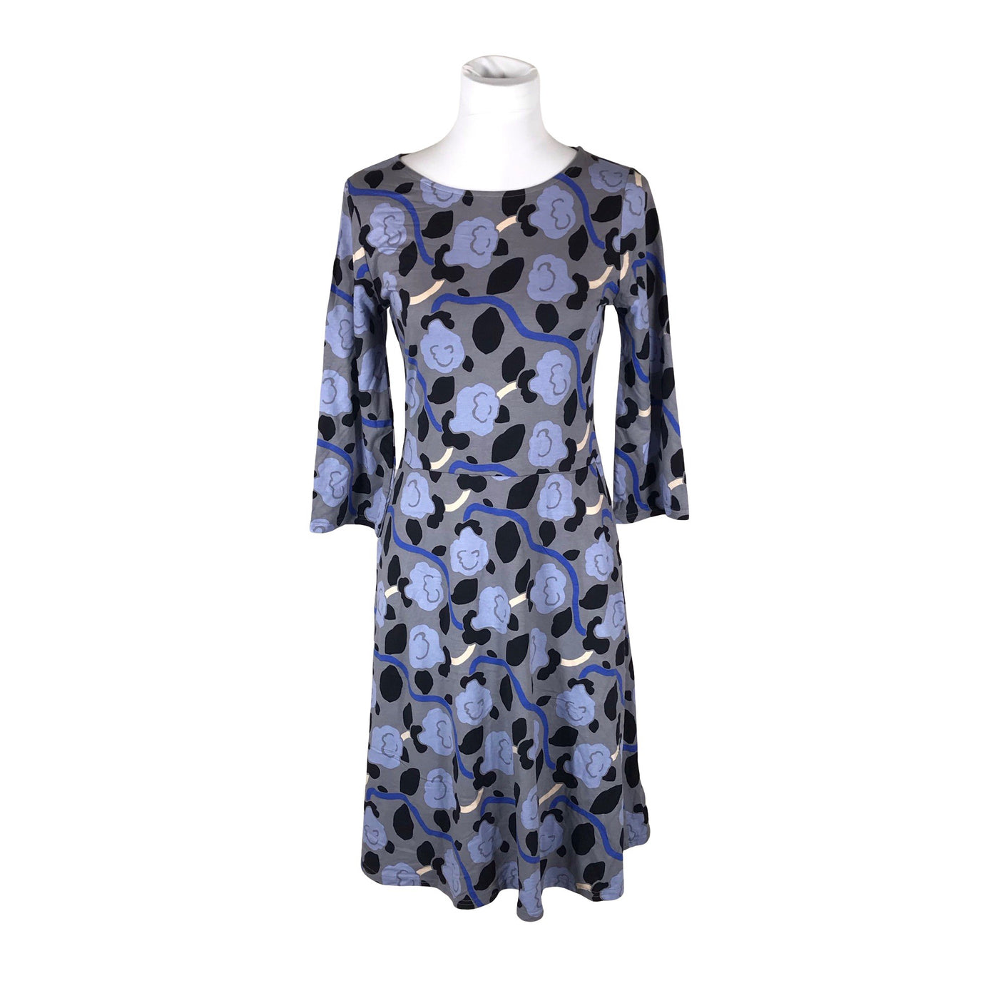 Naisten Nanso - Trikoomekko, koko 36 - Harmaa (1)