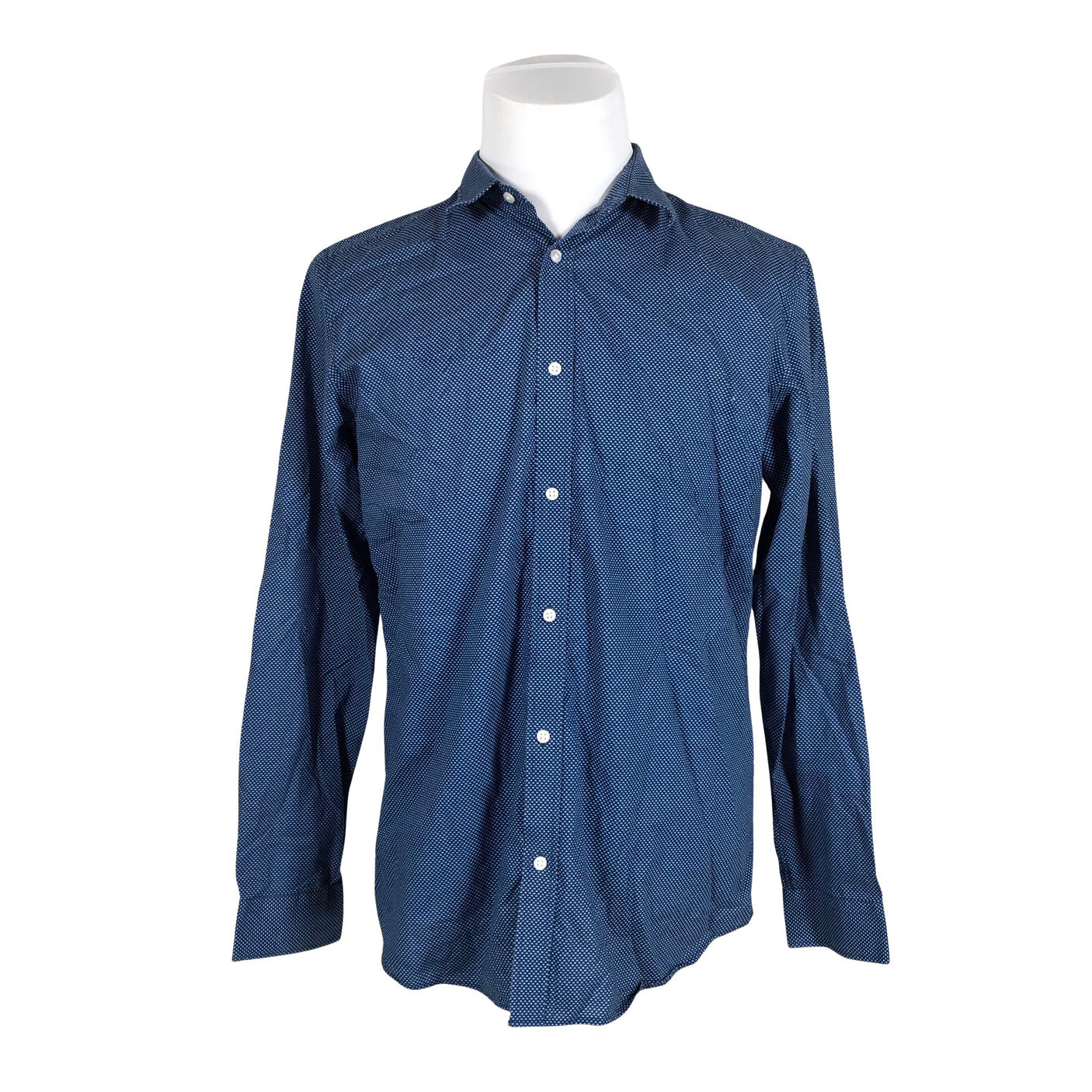 Miesten Jack & Jones - Kauluspaita, koko XL - Sininen (1)