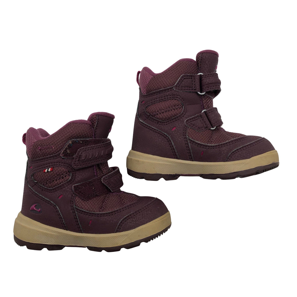 Unisex Viking - Talvikengät, koko 24 - Violetti (1)