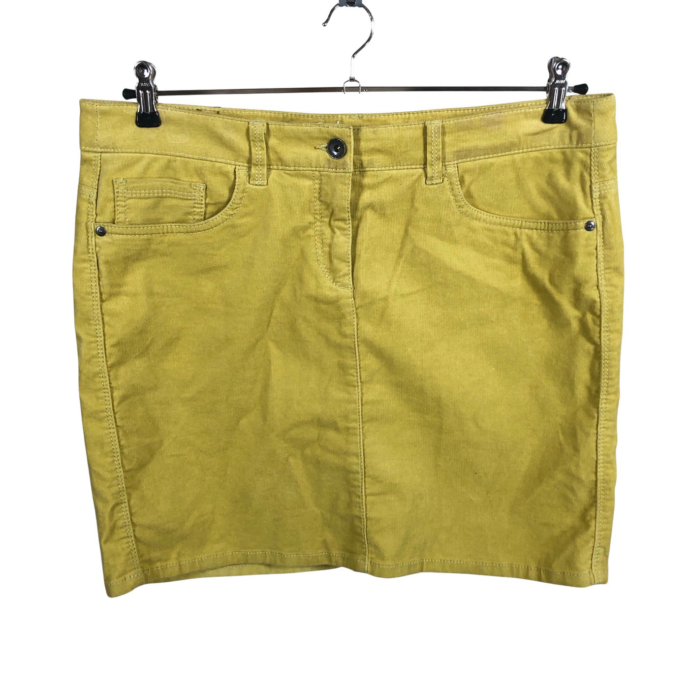 Naisten Esprit - Farkkuhame, koko 42 - Keltainen (1)