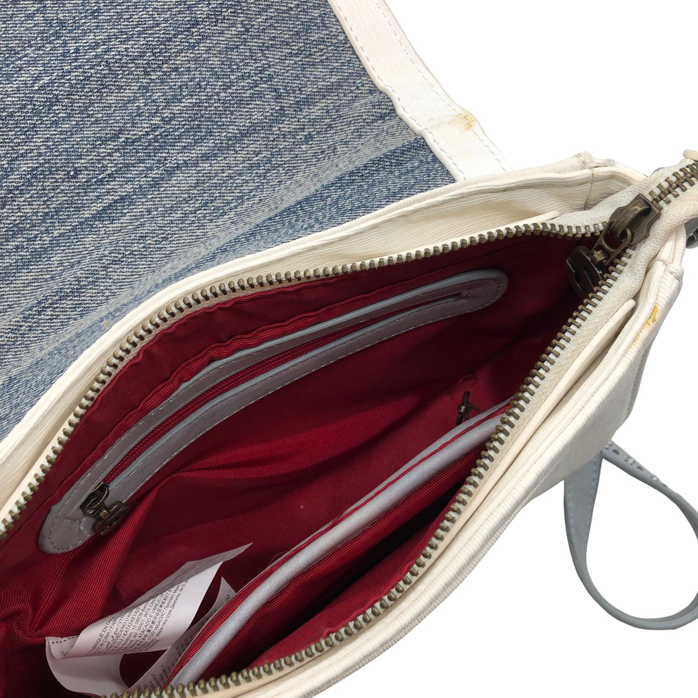 Naisten Desigual - Olkalaukku, koko Midi - Valkoinen (3)