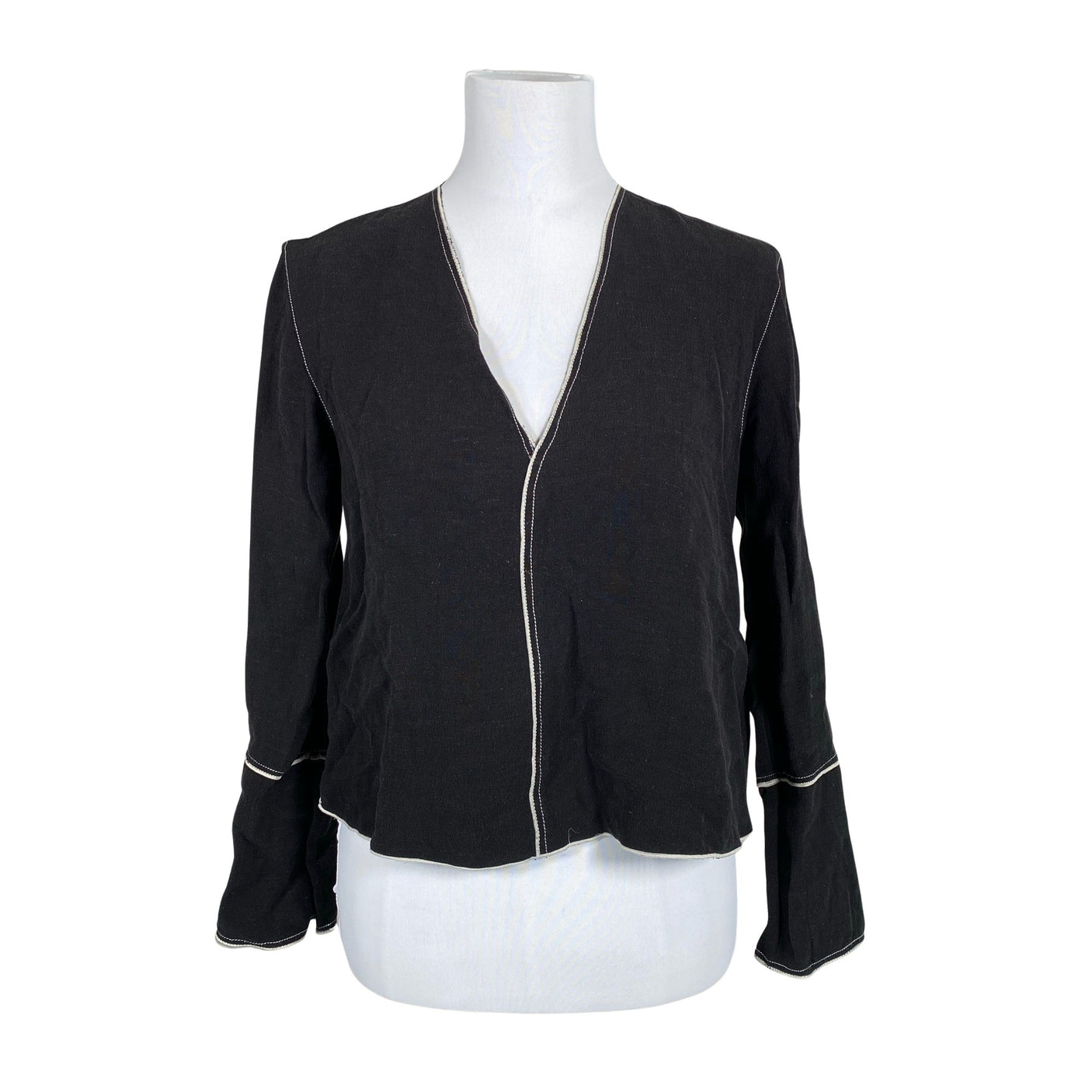 Naisten Massimo Dutti - Pusero, koko 38 - Musta (1)