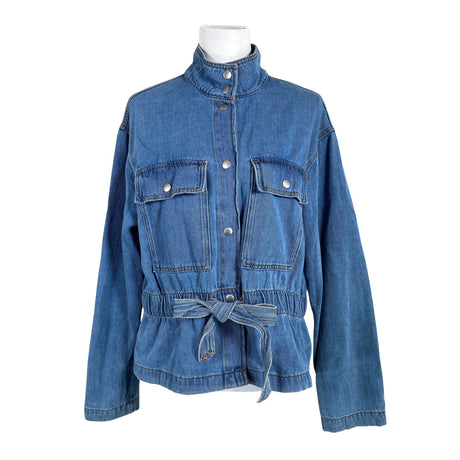 Naisten Lindex - Farkkutakki, koko 38 - Sininen ()