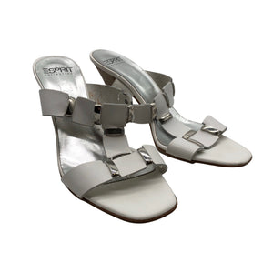 Naisten Esprit - Korolliset sandaalit, koko 39 - Valkoinen (2)