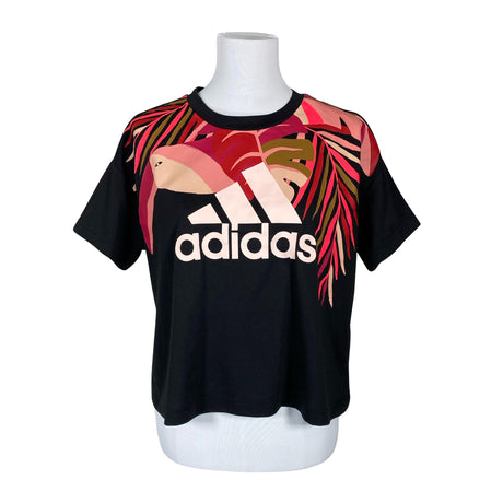 Naisten Adidas - T-paita, koko 38 - Musta ()