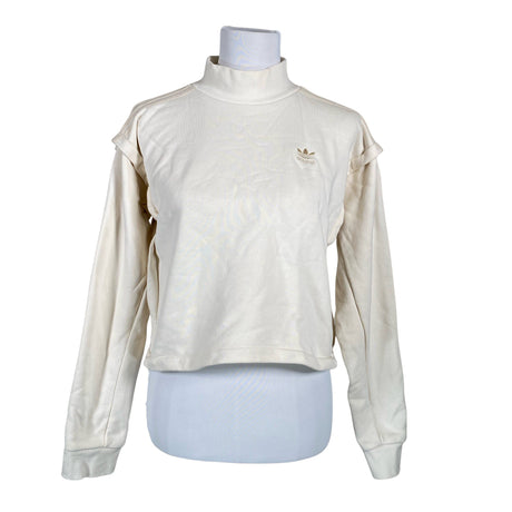 Naisten Adidas - Collegepaita, koko 38 - Beige ()