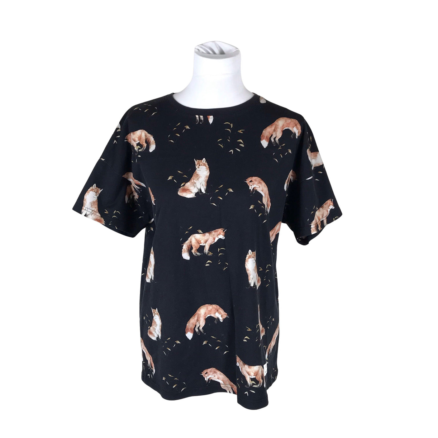 Naisten Riva Clothing - T-paita, koko 38 - Musta (1)