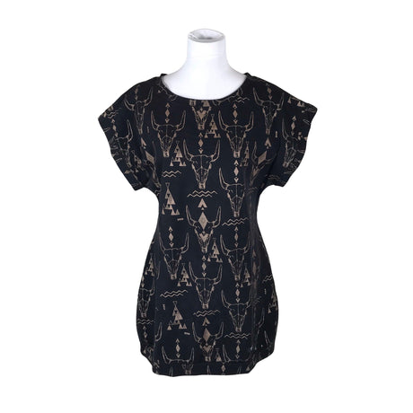 Naisten Pietamo - Collegetunika, koko 40 - Musta ()