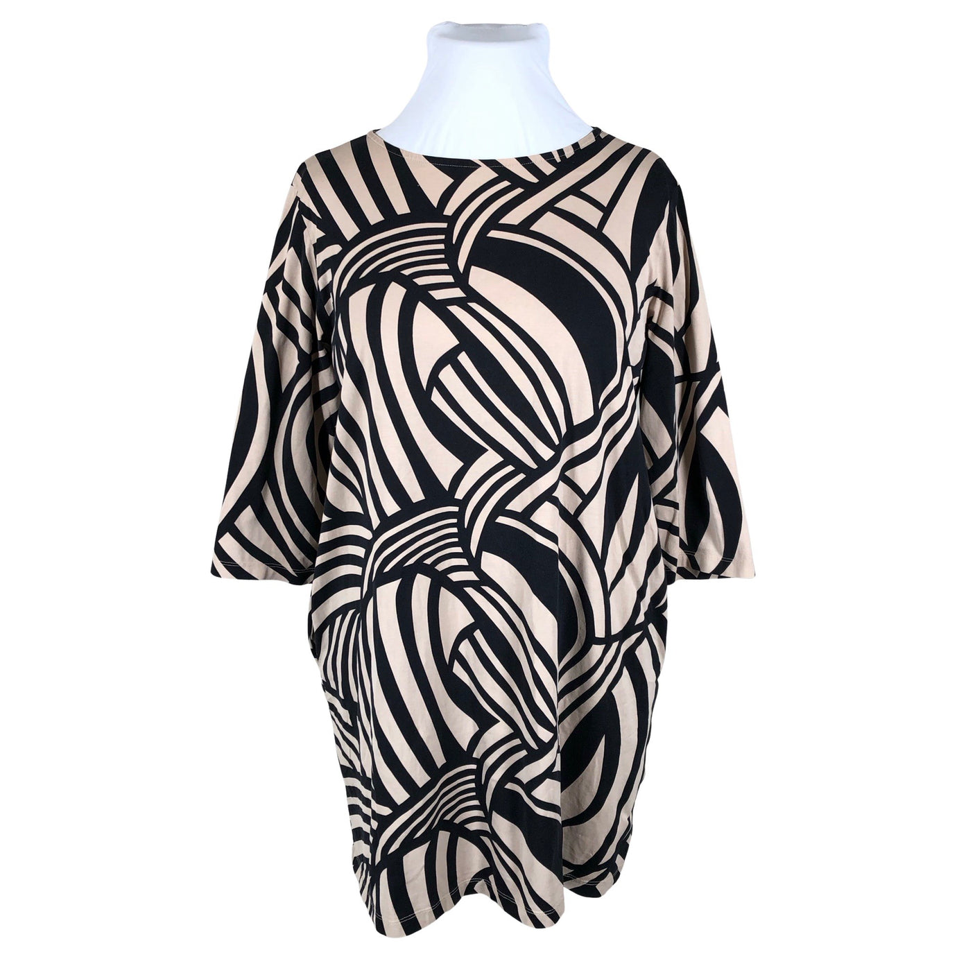 Naisten Marimekko - Trikootunika, koko 44 - Beige (1)