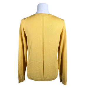 Naisten Esprit - Neulepaita, koko 38 - Keltainen (2)