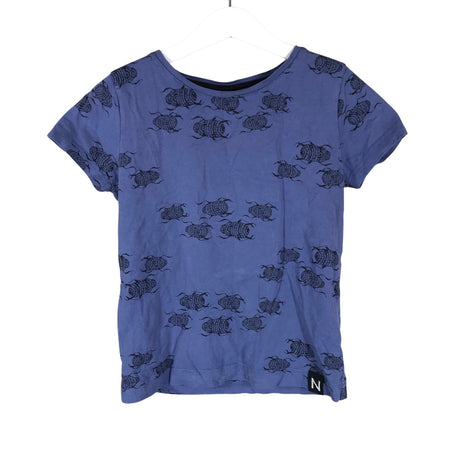 Unisex NOSH - T-paita, koko 122 - 128 - Sininen ()