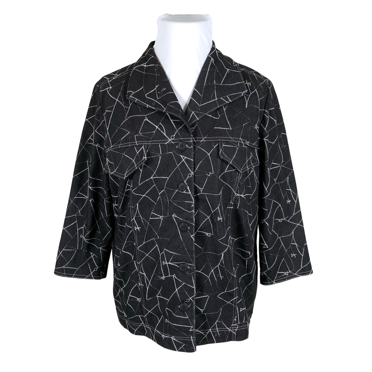 Naisten Handmade - Jakku, koko 46 - Harmaa (1)