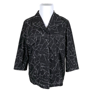 Naisten Handmade - Jakku, koko 46 - Harmaa (1)
