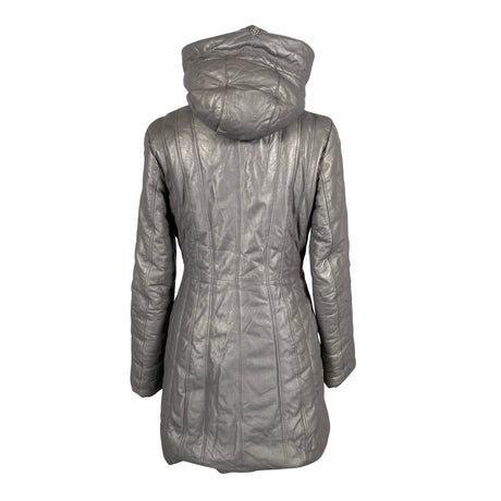 Naisten Friitala - Nahkatakki, koko 36 - Beige (2)