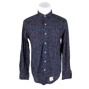 Miesten Superdry - Kauluspaita, koko L - Sininen (1)