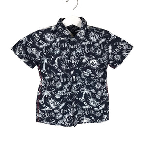 Poikien Lindex - Kauluspaita, koko 98 - 104 - Sininen (1)