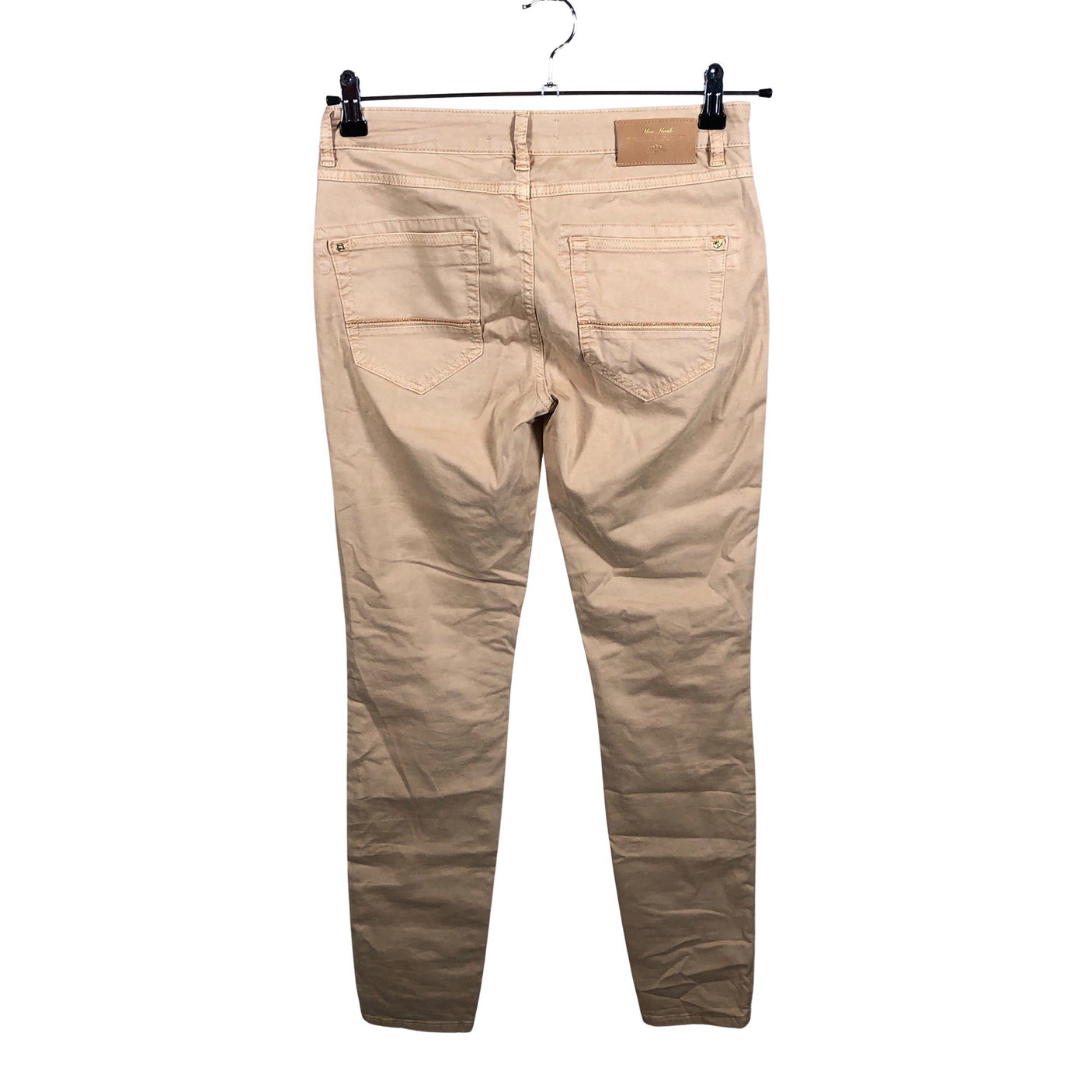 Naisten Mos Mosh - Kangashousut, koko 38 - Beige (2)