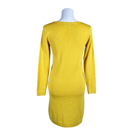 Naisten Alpa - Neulemekko, koko 34 - Keltainen (2)