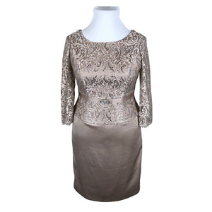 Naisten Sonia Pena - Juhlamekko, koko 42 - Beige (1)