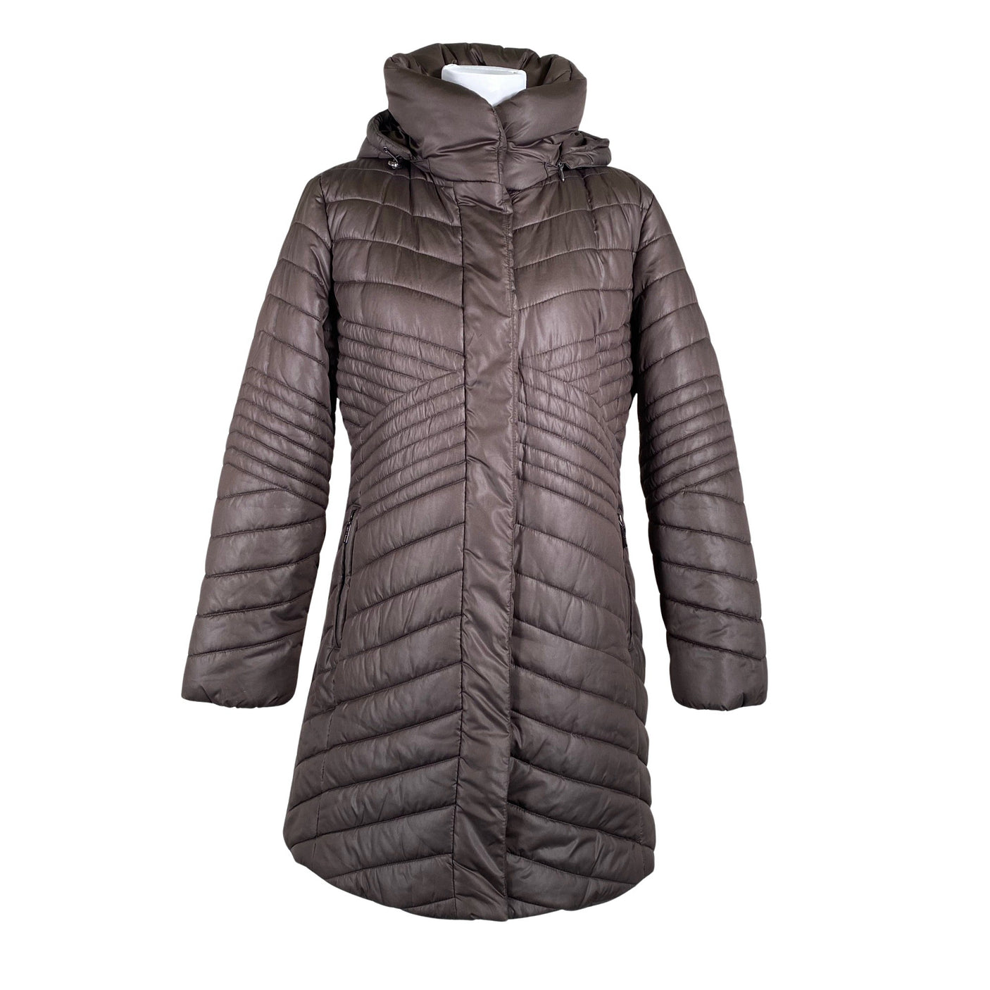 Naisten White Label - Toppatakki, koko 40 - Ruskea (1)