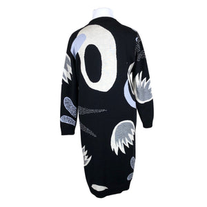 Naisten Uhana Design - Neulemekko, koko 42 - Musta (2)