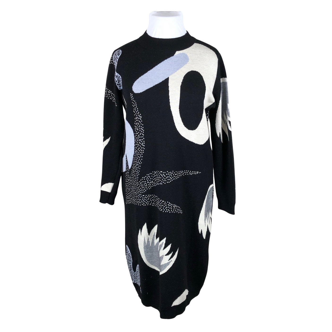 Naisten Uhana Design - Neulemekko, koko 42 - Musta (1)