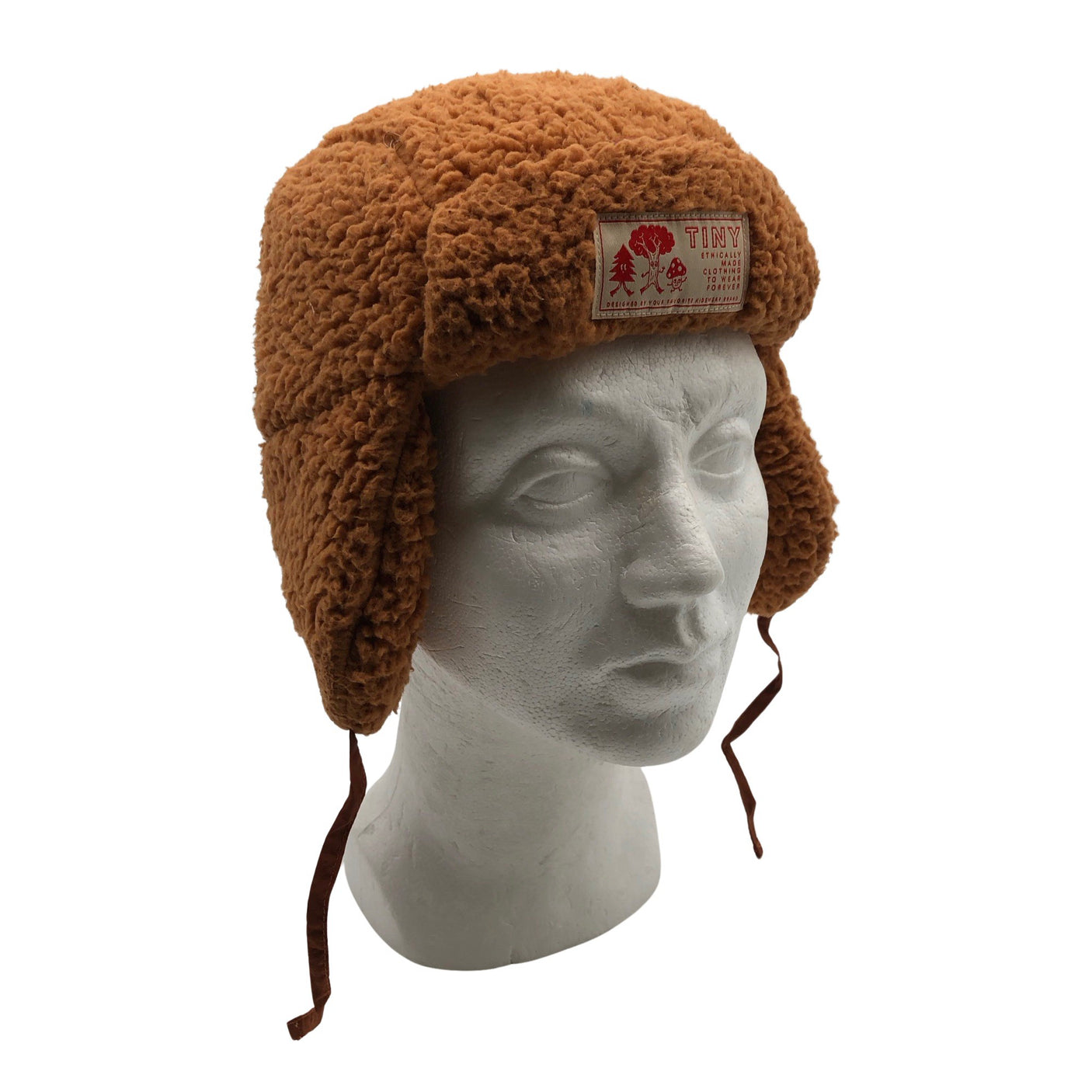 Unisex Tinycottons - Talvihattu, koko 50 - 52 cm - Ruskea (1)