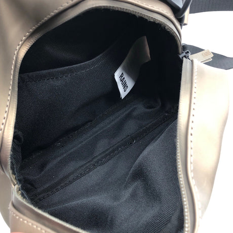 Unisex Rains - Olkalaukku, koko Mini - Ruskea (2)