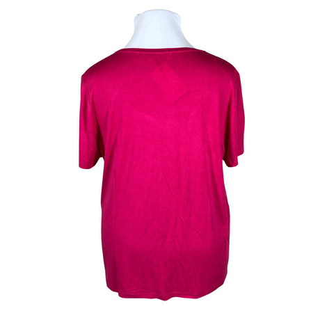 Naisten Essentials by Stockmann - Lyhythihainen pusero, koko 42 - Pinkki (2)