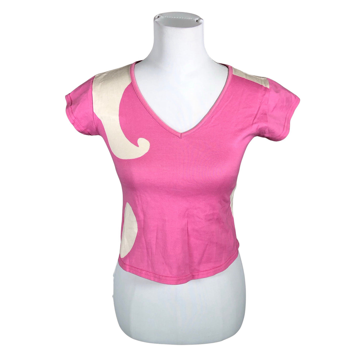 Naisten Marimekko - T-paita, koko 36 - Vaaleanpunainen (1)