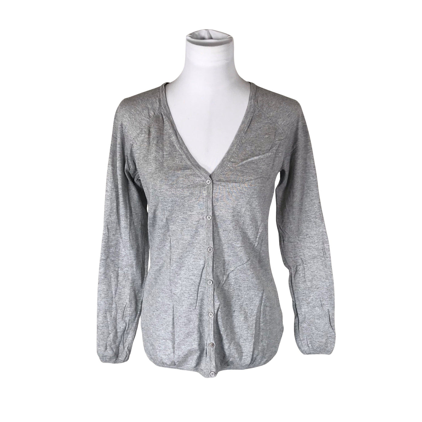 Naisten Massimo Dutti - Neuletakki, koko 38 - Harmaa (1)