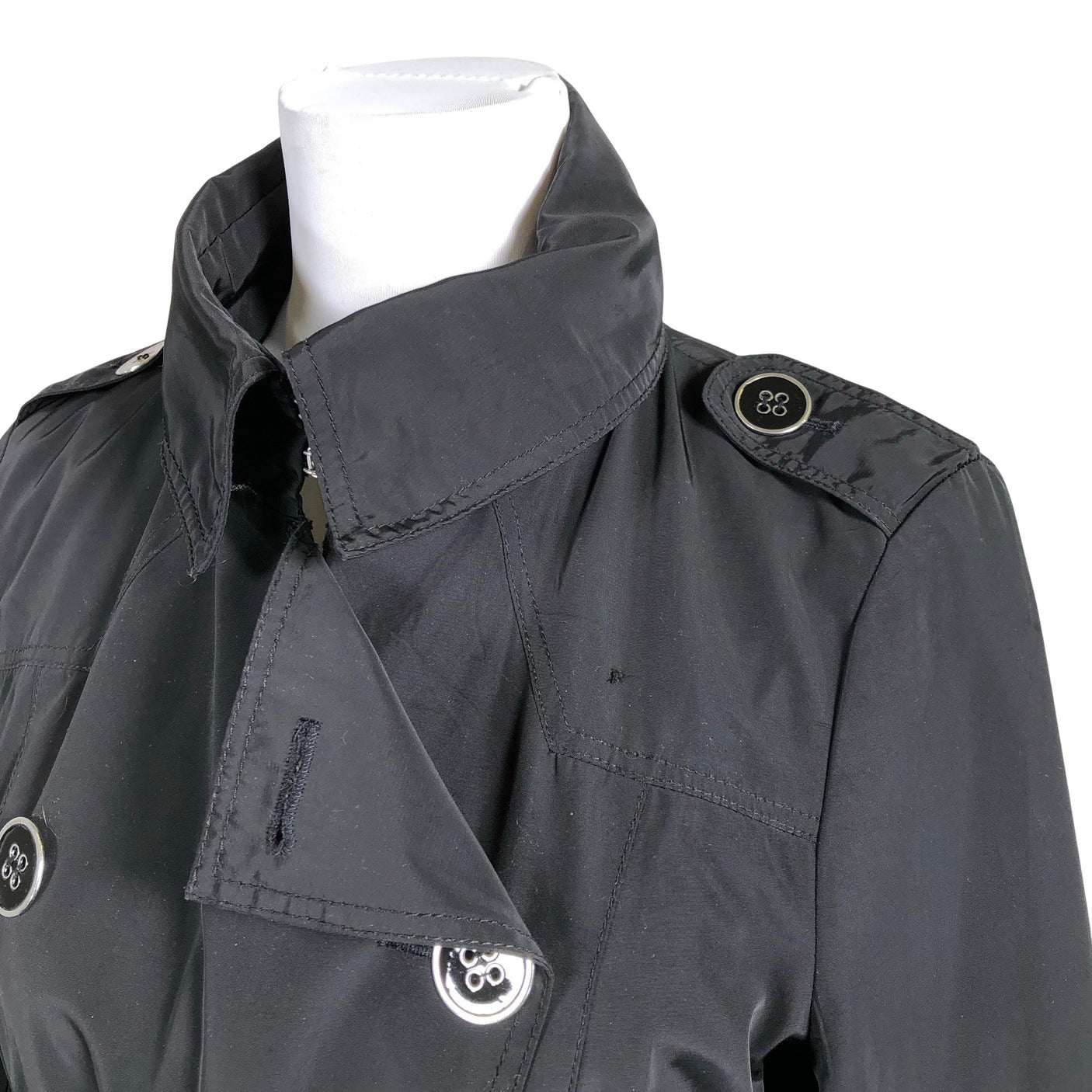 Naisten Easy Comfort - Trenssitakki, koko 36 - Musta (3)