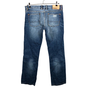 Miesten Hugo Boss - Farkut, koko W36 - Sininen (2)