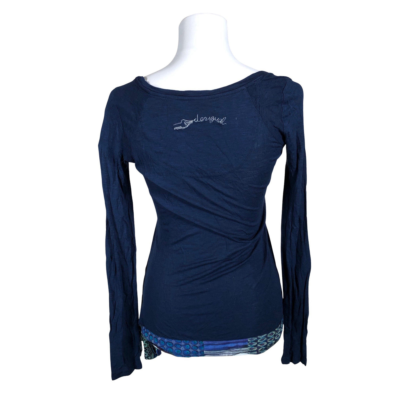 Naisten Desigual - Trikoopaita, koko 36 - Sininen (2)