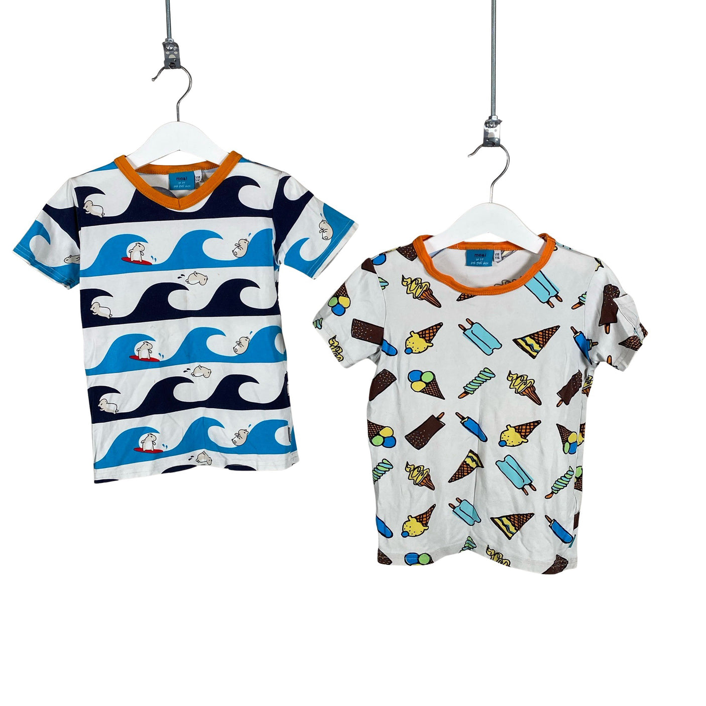 Unisex me&i - T-paita, koko 110 - 116 - Valkoinen (1)