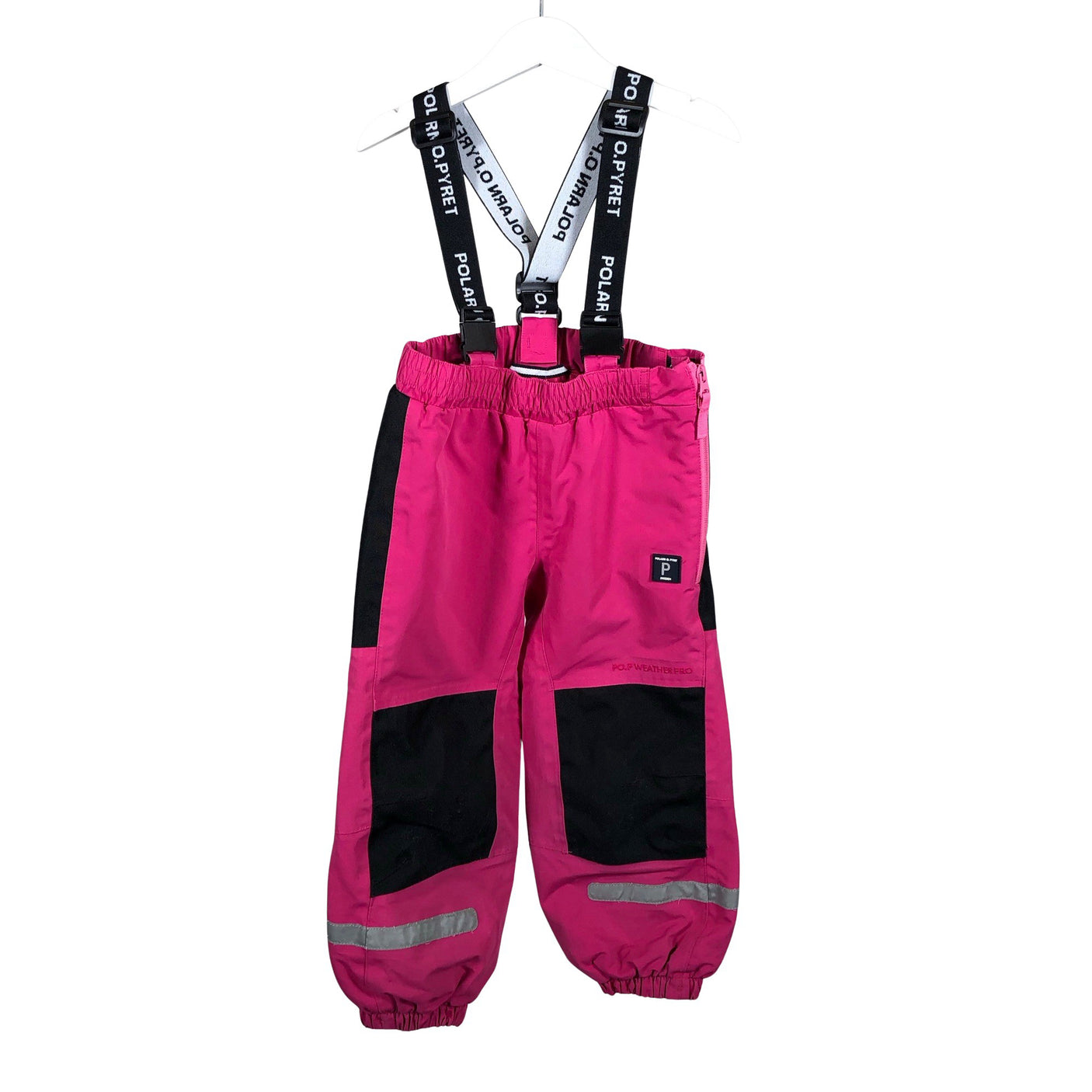 Unisex Polarn O. Pyret - Ulkoiluhousut, koko 98 - 104 - Pinkki (1)