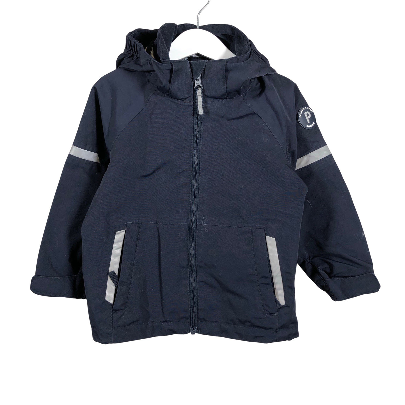 Unisex Polarn O. Pyret - Välikausitakki, koko 92 - 98 - Sininen (1)