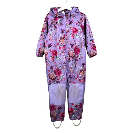 Tyttöjen Name It - Softshellhaalari, koko 92 - 98 - Violetti ()