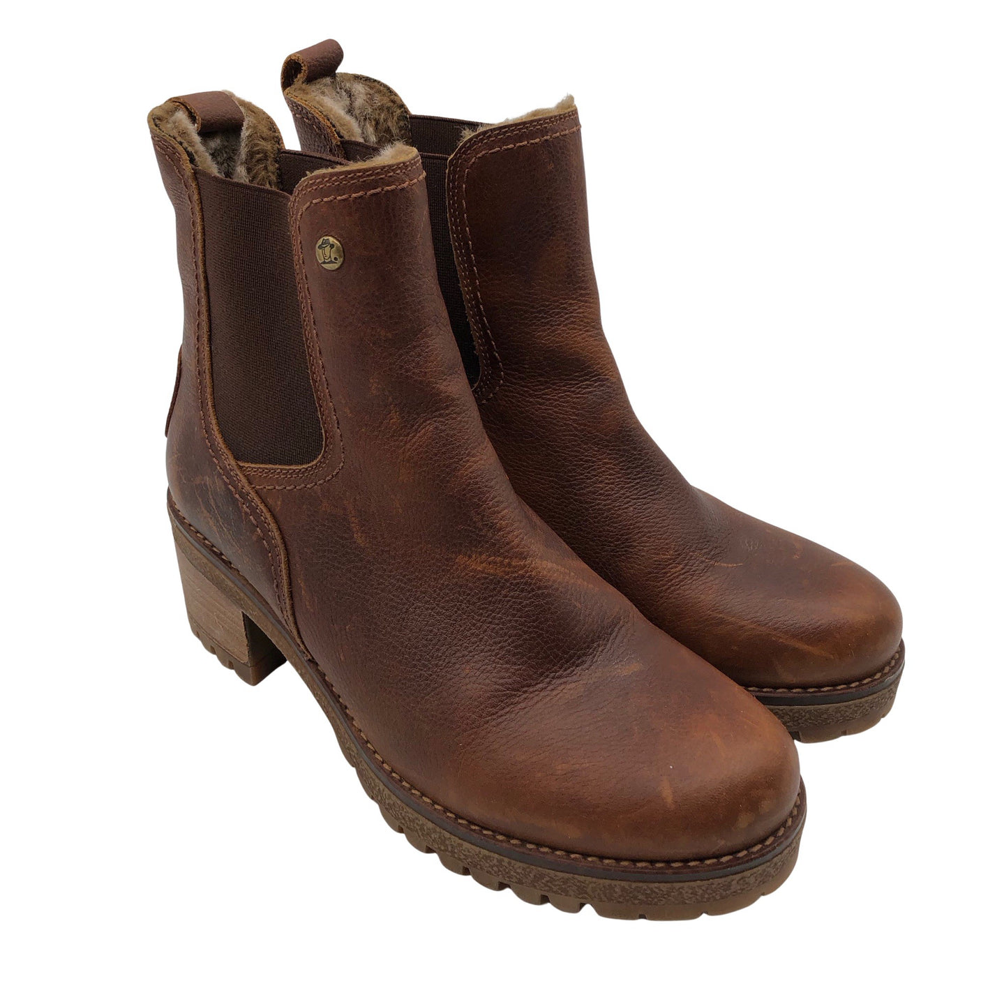 Naisten Panama Jack - Nilkkurit, koko 39 - Ruskea (3)