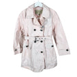 Tyttöjen Burberry - Trenssitakki, koko 122 - 128 - Vaaleanpunainen ()