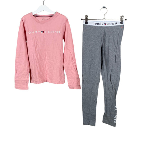 Tyttöjen Tommy Hilfiger - Yöasu, koko 146 - 152 - Vaaleanpunainen ()